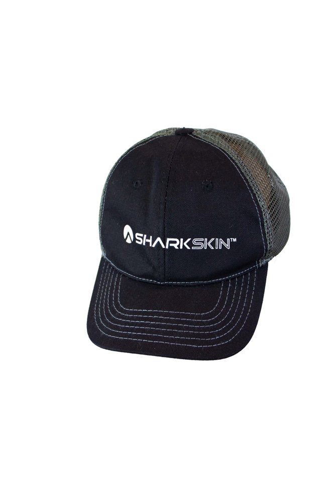 Sharkskin Truckers Cap Red