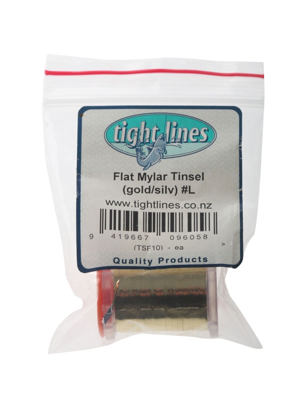 Wapsi UTC Flat Mylar Tinsel Gold/Silver L