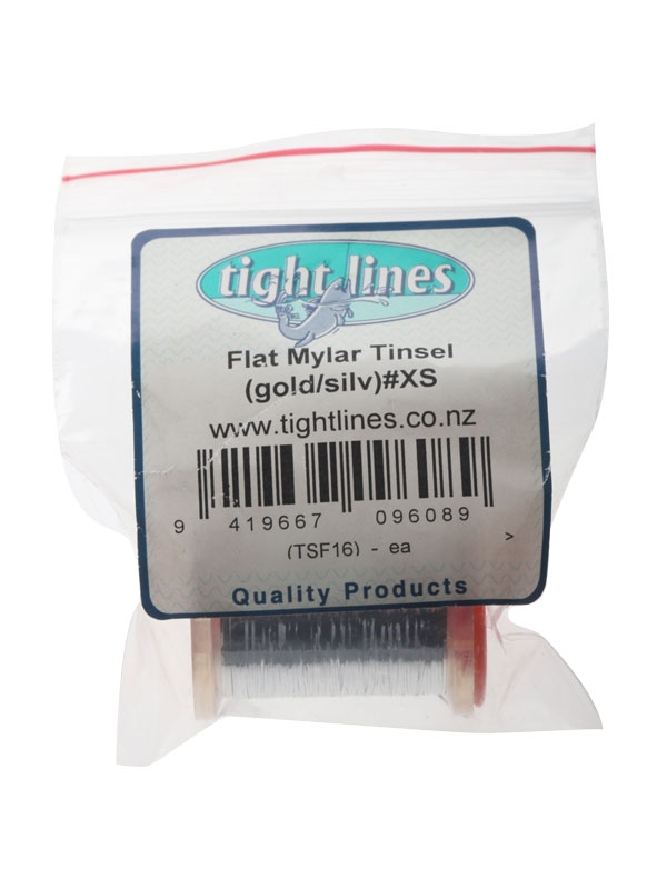 Wapsi UTC Flat Mylar Tinsel Gold/SilverXS