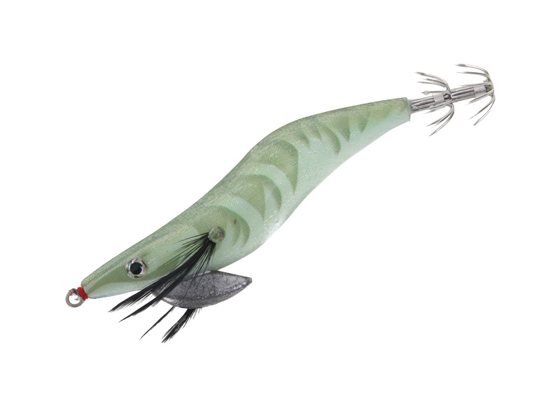 Squid Attack Japanese Squid Jig 2.5in Green Camo