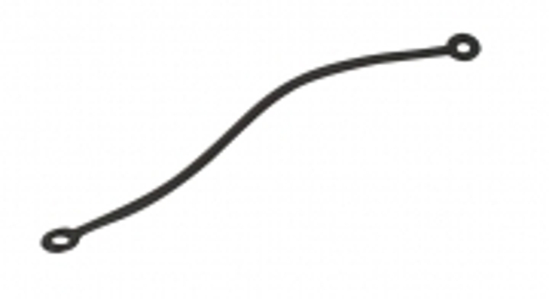 Valterra 8in Black Strap For Dump Valve Caps