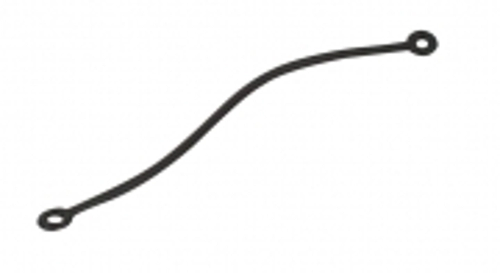 Valterra 8in Black Strap For Dump Valve Caps Valterra 8in Black Strap For Dump Valve Caps