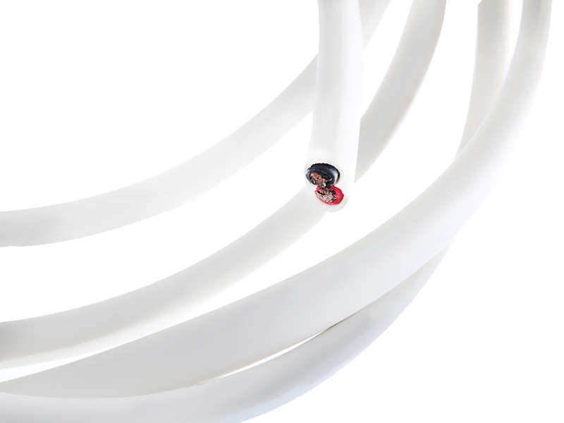 BEP Twin Core Sheathed Cable 4mm 0.6/1kV White - Per Metre