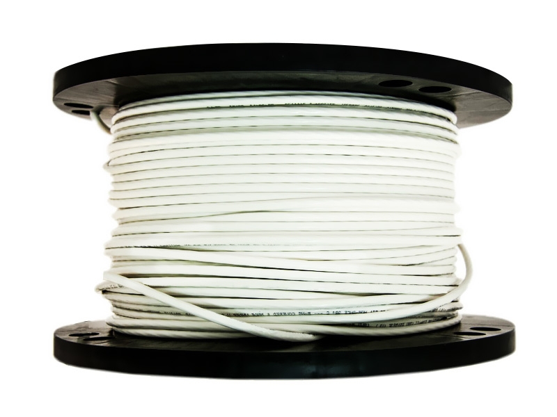 BEP Twin Core Sheathed Cable 4mm 0.6/1kV White - Per Metre