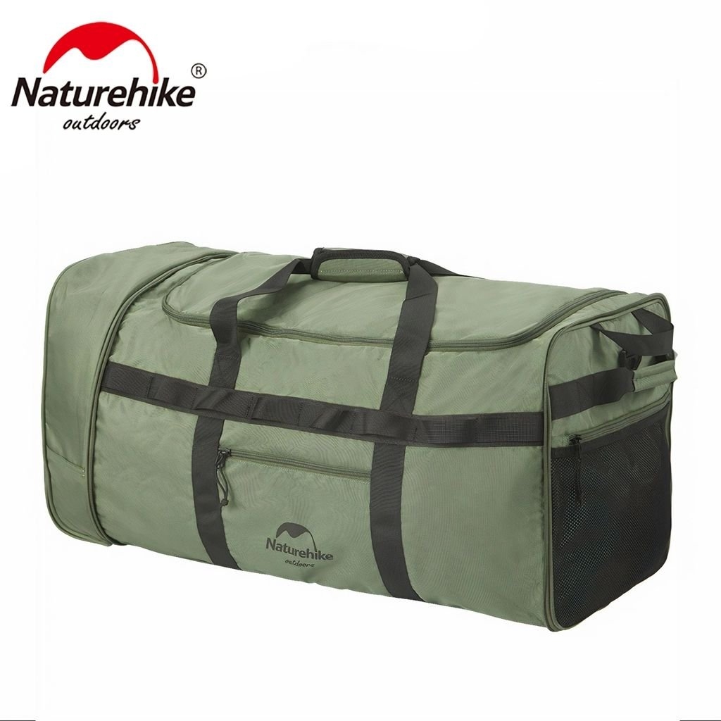 Naturehike Folding Rolling Luggage/Duffel Bag 88L Army Green