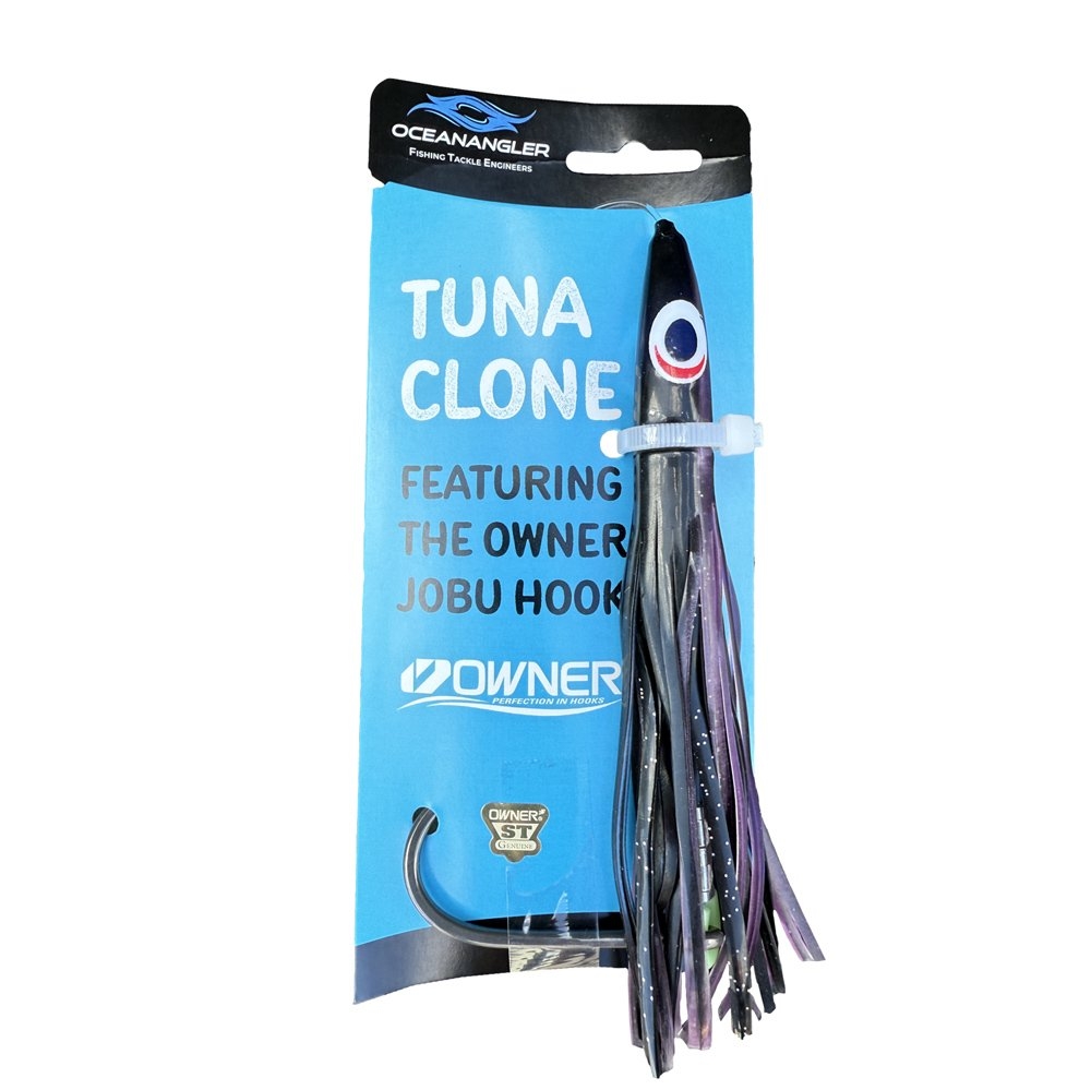 Ocean Angler Tuna Clone Trolling Lure Black and Purple