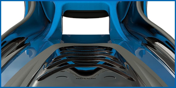 TUSA SF0104 HyFlex Switch Fins Fishtail Blue