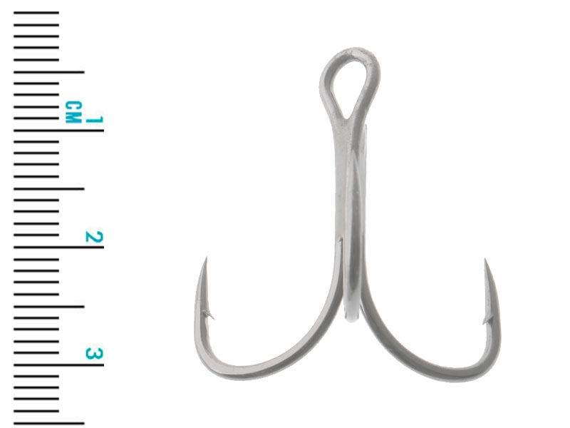 VMC 7547BN 1X-Strong Inline Treble Hook Size 1 Qty 5