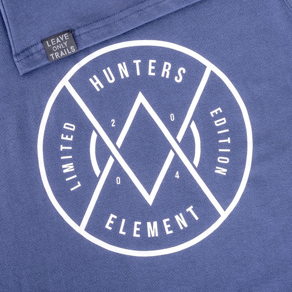 Hunters Element Twin Peaks Kids Singlet Blue 10