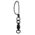 Black Magic Twin Spin Ball Bearing Game Swivels 37kg Qty 3