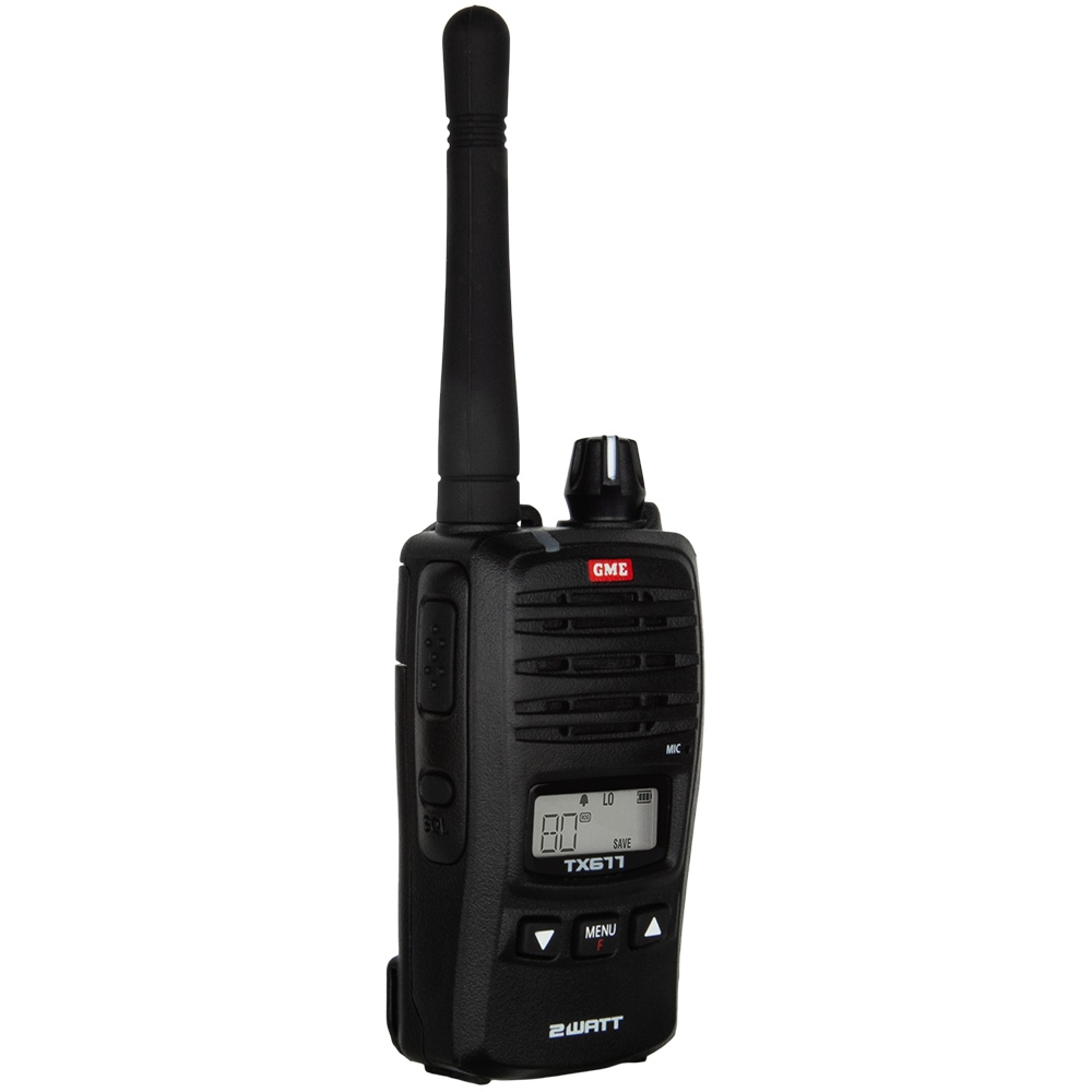 GME TX677QP Handheld UHF CB Radio Quad Pack 2W