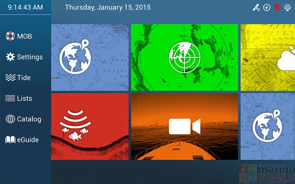 Furuno NavNet TZTouch2 12.1in GPS/Fishfinder TM260 Package