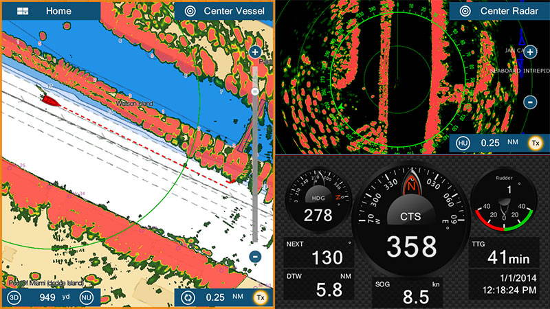 Furuno NavNet TZTouch3 16'' GPS/Fishfinder with NZ Chart