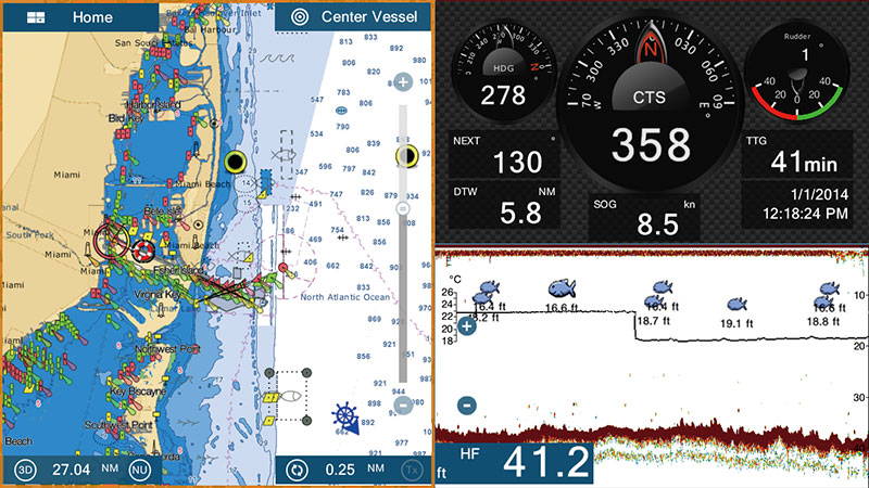 Furuno NavNet TZTouch3 16'' GPS/Fishfinder with NZ Chart