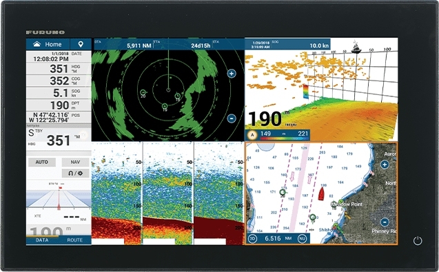 Furuno NavNet TZTouch3 16'' GPS/Fishfinder P66 Package