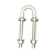 Cleveco U Bolt 8mm with Collar