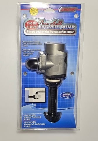 SeaSense Livewell Pump Thruhull 1100 GPH