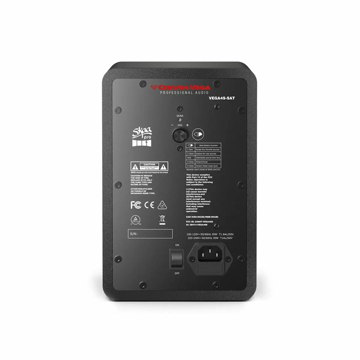 Cerwin-Vega Home and Studio 2-Way SKAA Wireless Monitor Pair 4in