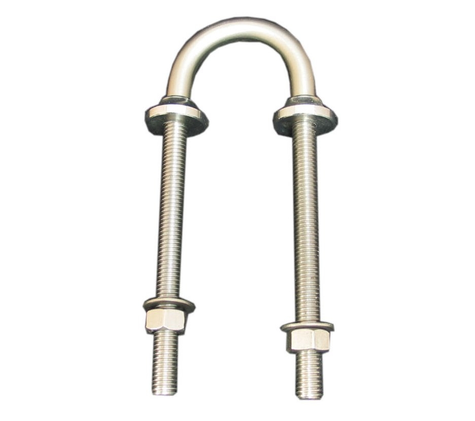 Cleveco Stainless Steel Collared U Bolt Backstay 10x150mm