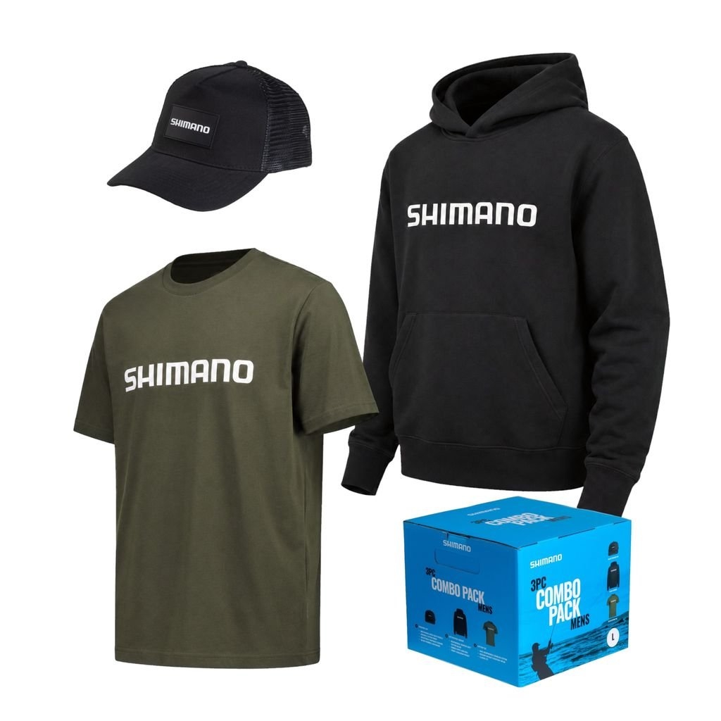 Shimano Logo 3-Piece Combo Pack