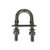 Cleveco U-Bolts 316 Stainless Steel with Nut and Double Plate M6 x 35 x 90mm