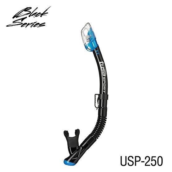 TUSA Hyperdry Elite Snorkel Black/Fishtail Blue