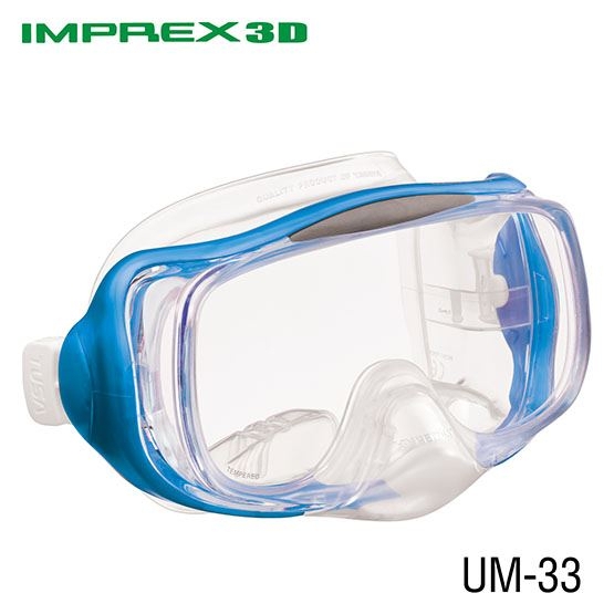 TUSA Imprex 3D Mask Fishtail Blue