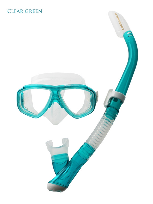 TUSA Splendive Premium Adult Mask and Snorkel Combo