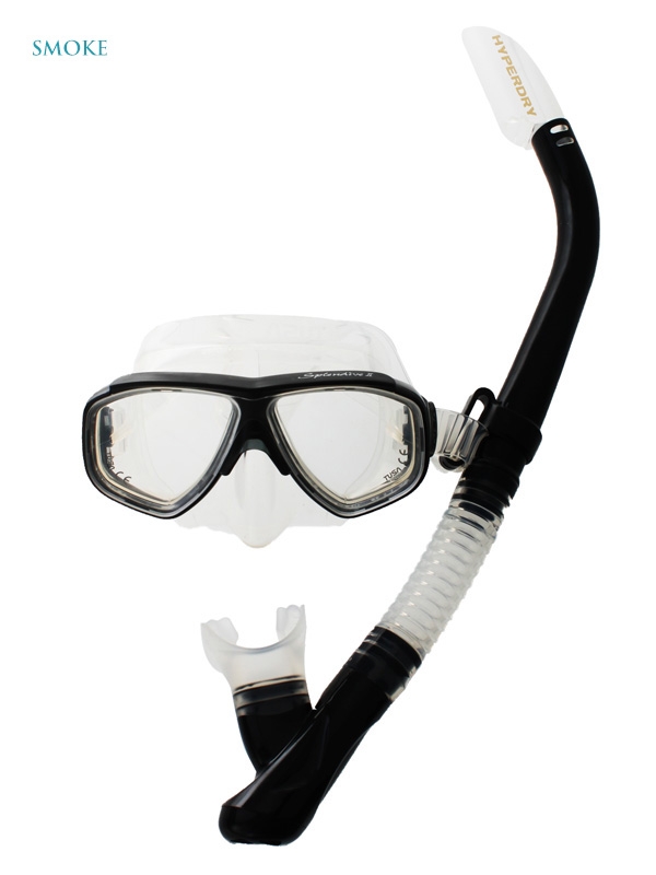 TUSA Splendive Premium Adult Mask and Snorkel Combo
