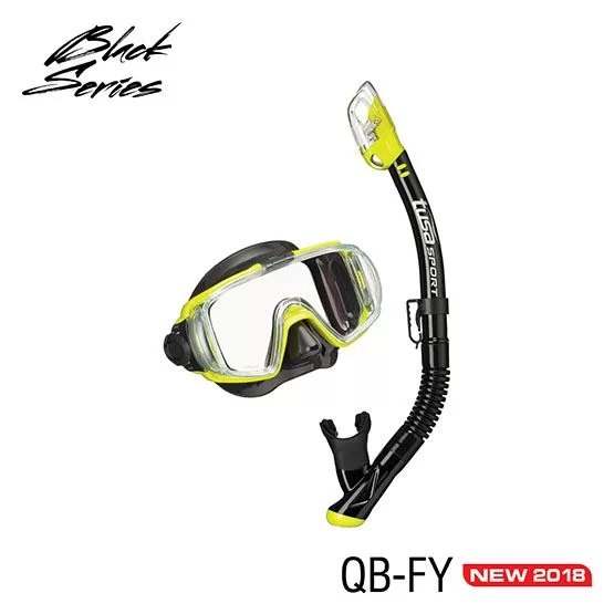 TUSA Sport Visio Tri-Ex Adult Dive Mask and Snorkel Set