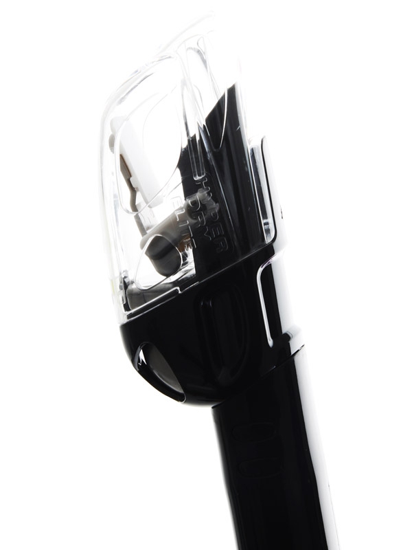 TUSA Sport Imprex 3D Dry Adult Dive Mask and Snorkel Set Black/Black