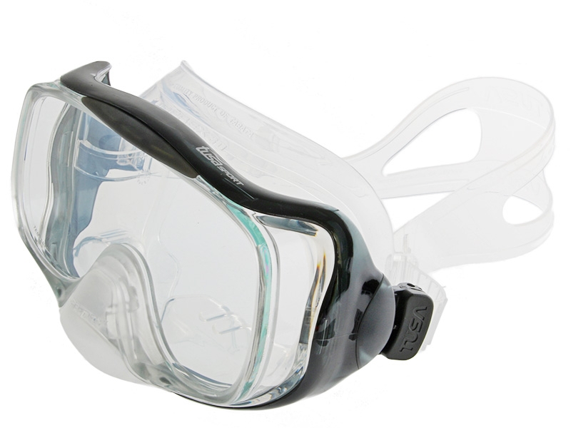 TUSA Sport Imprex 3D Dry Adult  Mask and Snorkel Set Smoke