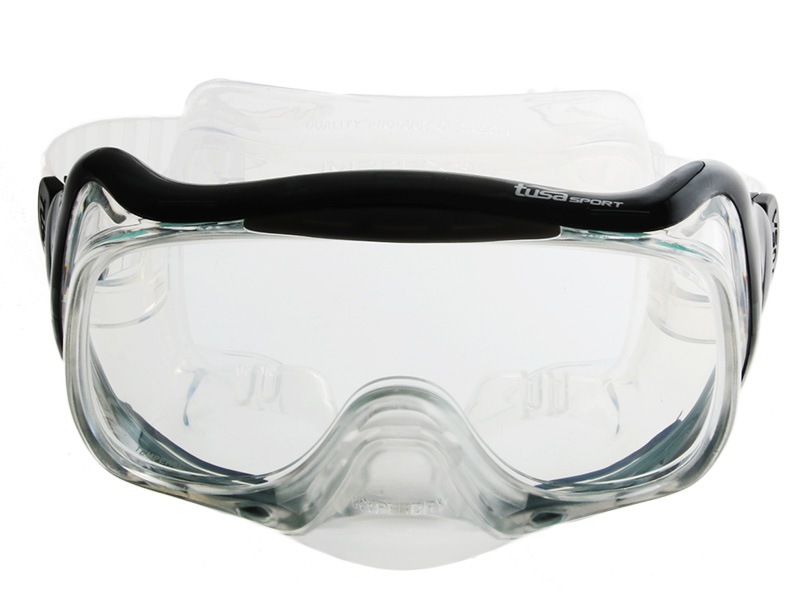 TUSA Sport Imprex 3D Dry Adult  Mask and Snorkel Set Smoke