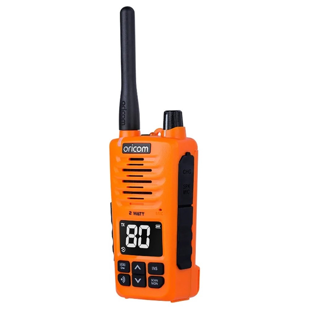 Oricom UHF2600-1 IPX7 Floating UHF CB Radio 2W Orange