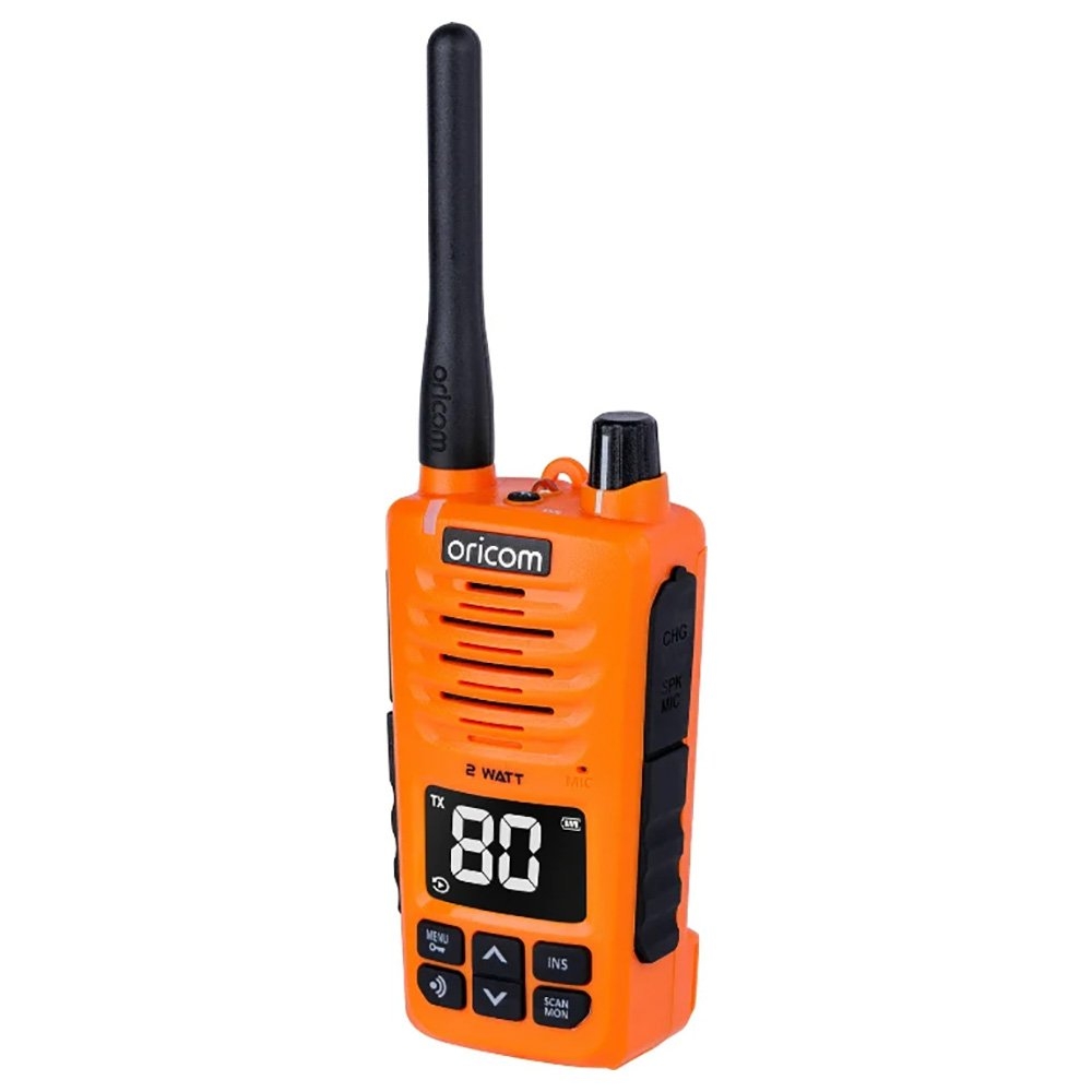Oricom UHF2600-1 IPX7 Floating UHF CB Radio 2W Orange