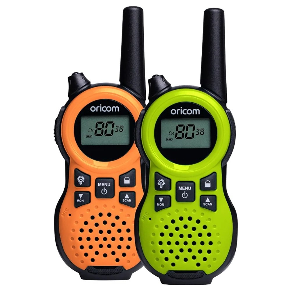 Oricom UHF795OG Handheld UHF CB Radio Twin Pack
