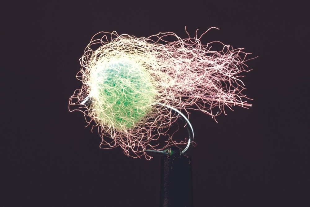 Manic Tackle Project Ultimate Egg Fly Chartreuse #14