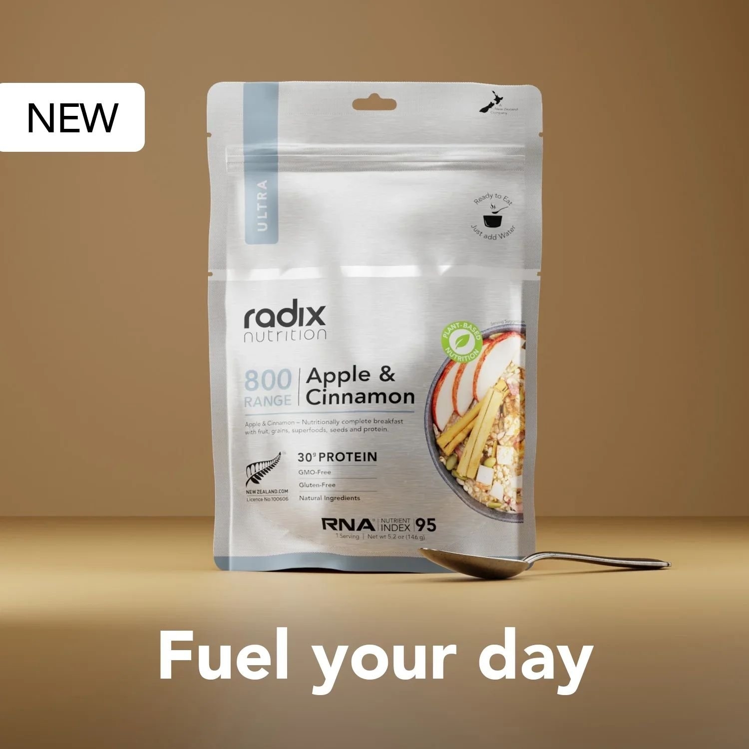 Radix Ultra Breakfast Meal V9 800kcal Apple and Cinnamon 161g