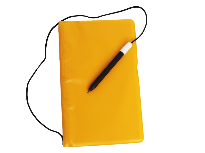 Divers Underwater Notebook with Pencil