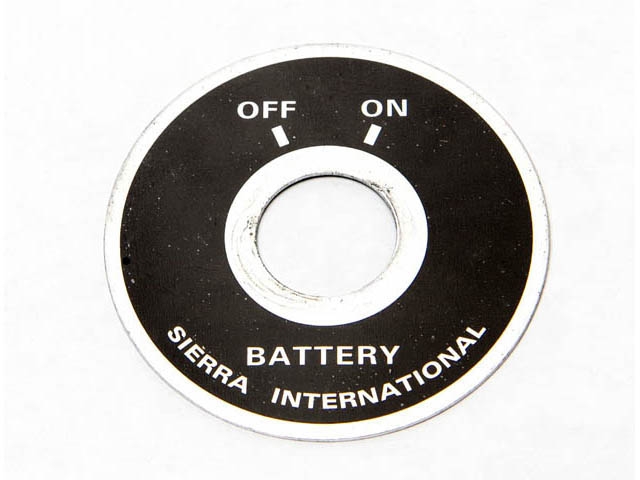 Sierra UN19690 Marine Faceplate