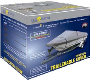 Oceansouth Trailerable Boat Storage Cover L 4.5m-5.4m