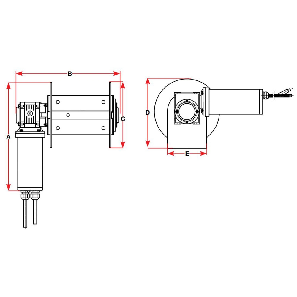 BLA Drum Winch 5500 Kit
