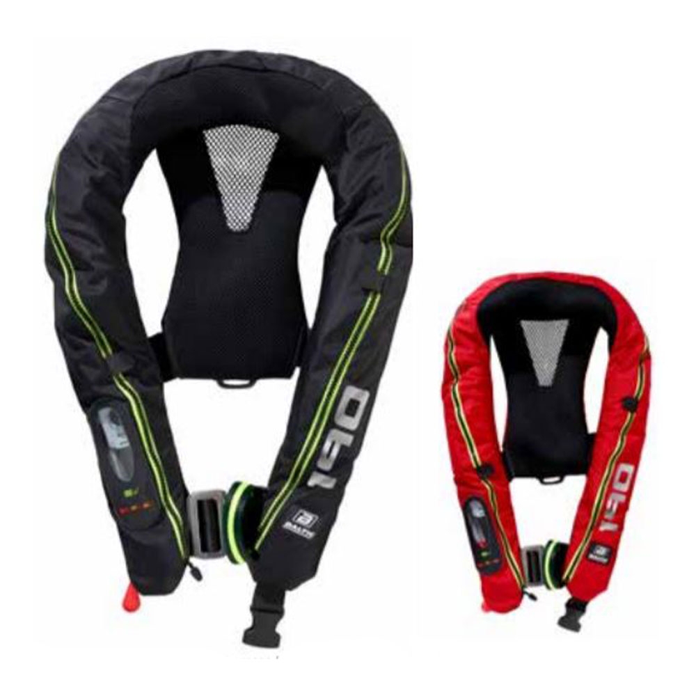 Baltic Legend 190N SLA Auto Inflatable Life Jacket with Harness Black 40-120kg