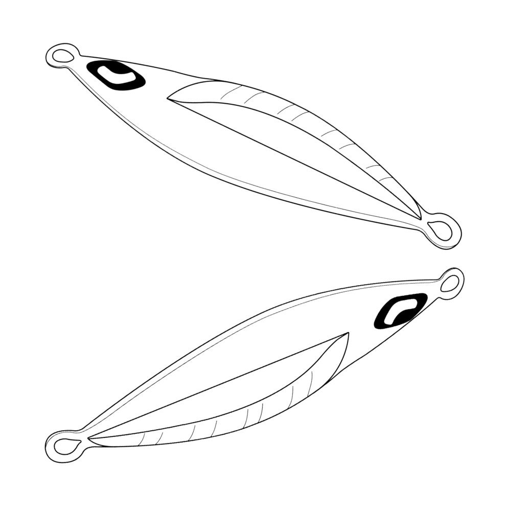 SnapperTackle Flutter Bomb Slow Pitch Jig