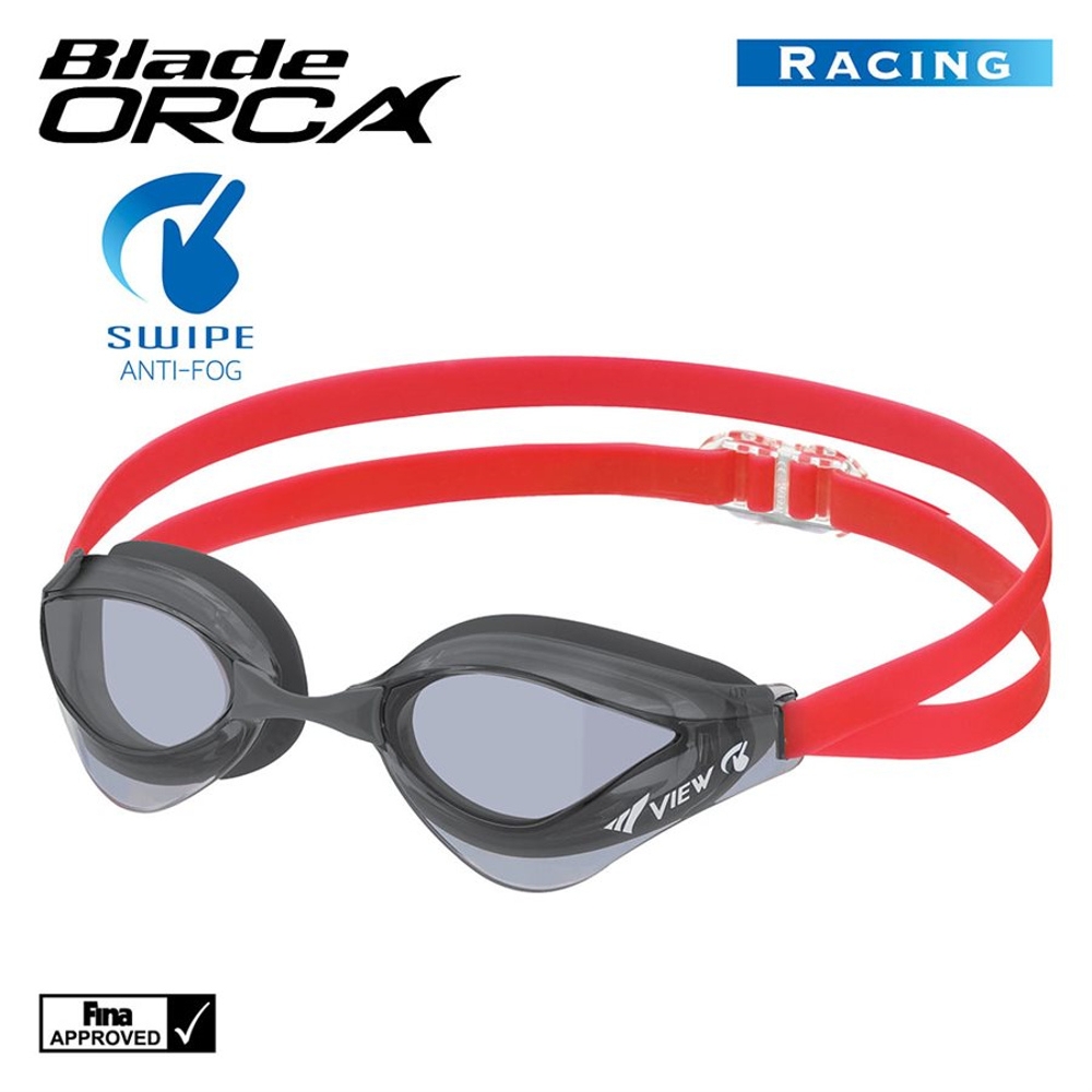 View Swipe Blade Orca Goggles Smoke