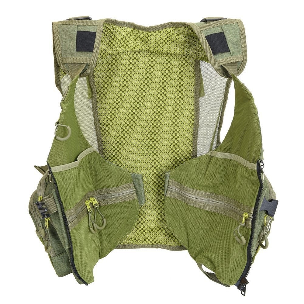 Vision Mega Bra Fly Fishing Chest Pack Vest Olive