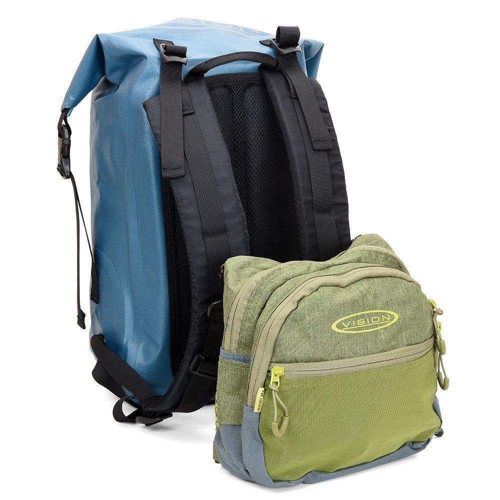 Vision Mycket Bra Fly Fishing Chest Pack Olive