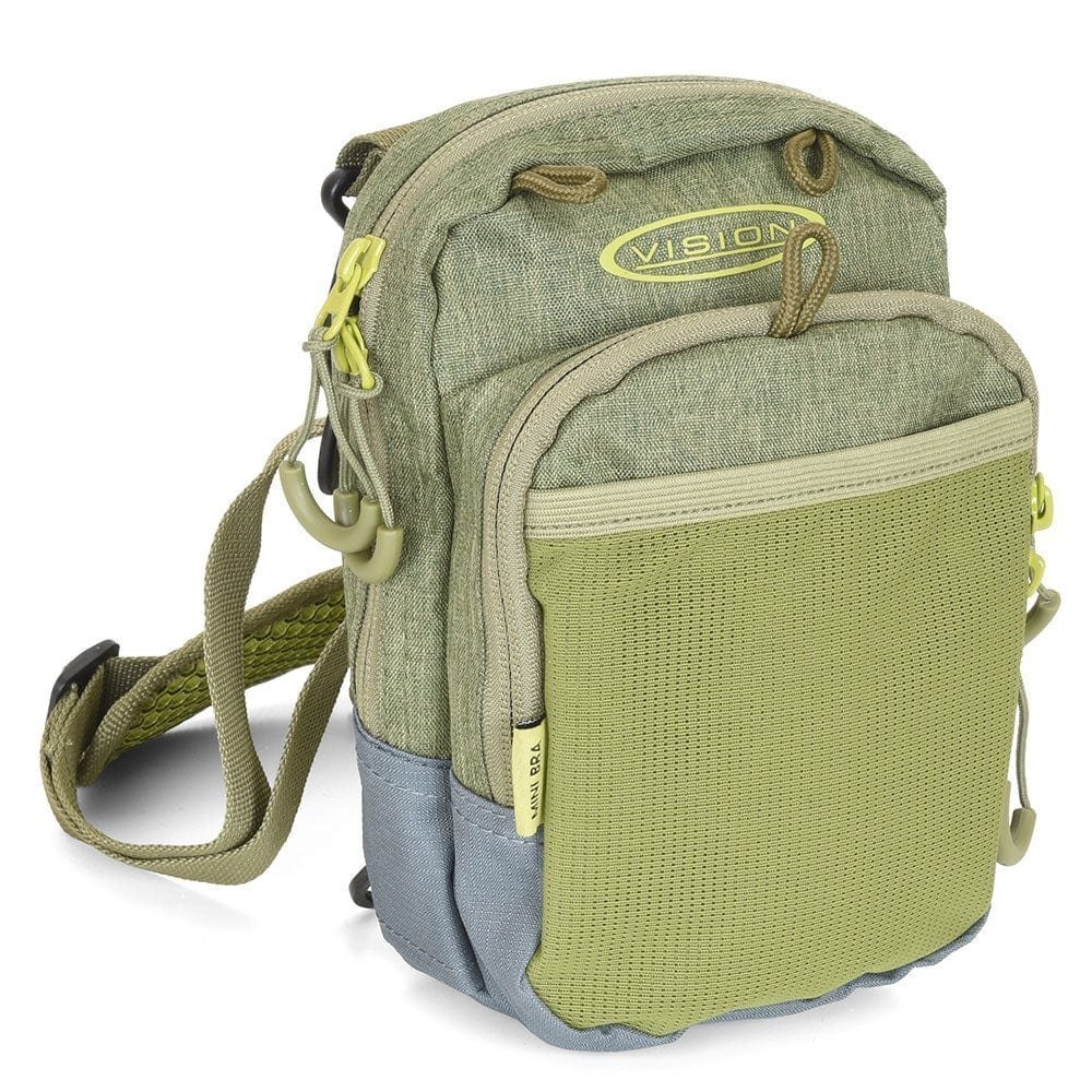 Vision Mini Bra Fly Fishing Chest Pack Olive