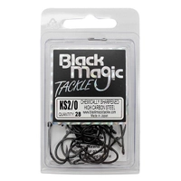 Black Magic KS Extra Strong Hooks Value Pack 2/0 Qty 28 Thumbnail Black Magic KS Extra Strong Hooks Value Pack 2/0 Qty 28