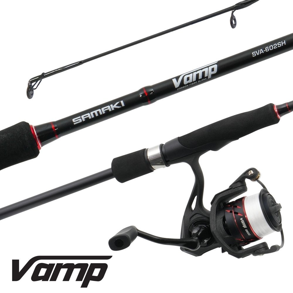 Samaki Vamp Light Boat Spin Combo 7ft 4-8lb 2pc